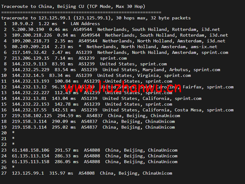 搬瓦工:荷兰阿姆斯特丹机房 EUNL_3 普通线路,简单测评 67 1649499775 北京联通