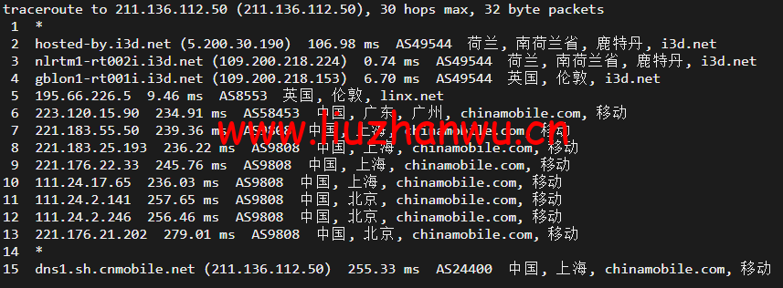 搬瓦工:荷兰阿姆斯特丹机房 EUNL_3 普通线路,简单测评 71 1649499852 上海移动
