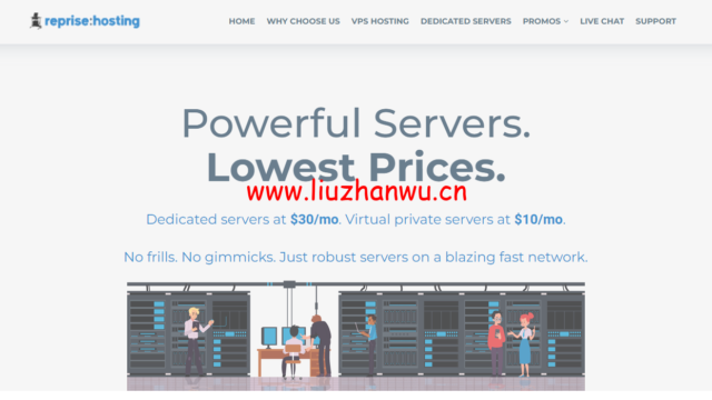 RepriseHosting:美国西雅图服务器,L5640/16G内存/1TB HDD/240G SSD硬盘/20TB流量/1Gbps带宽,$27.97/月-吾爱主机测评