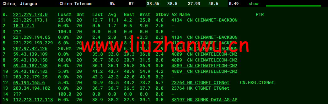 <font color=#FF0000>#五一促销#稳爱云:香港VPS,8折优惠,三网CN2 GIA线路,1核/1G内存/20G硬盘/500G流量/10M带宽,月付28元起,原生IP</font> 61 1651330195 去程电信
