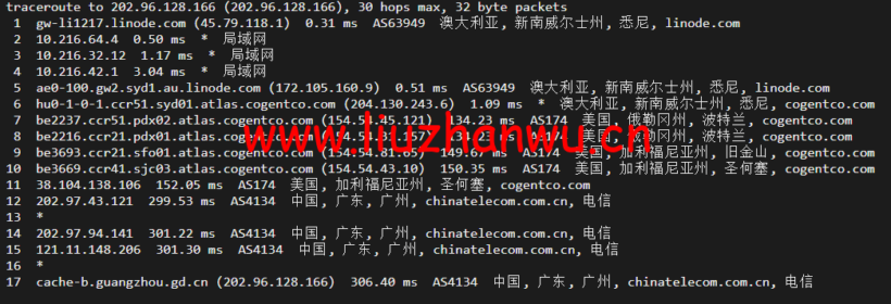 Linode:澳大利亚机房简单测评,附最新优惠码 - 新用户注册赠送$100美金免费账户余额 66 1651549056 广州电信