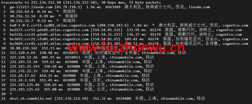 Linode:澳大利亚机房简单测评,附最新优惠码 - 新用户注册赠送$100美金免费账户余额 71 1651549096 上海移动