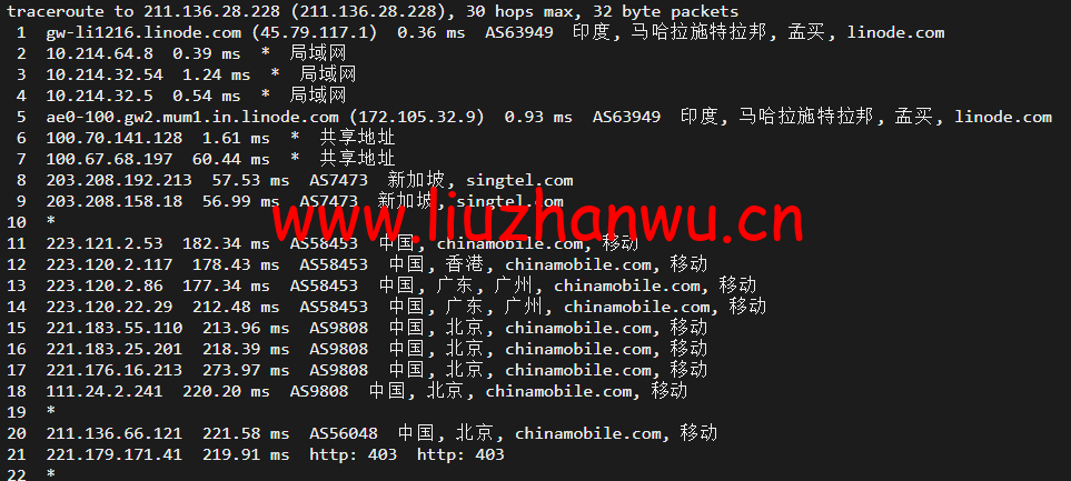 Linode:印度孟买机房简单测评,附最新优惠码 - 新用户注册赠送$100美金免费账户余额 70 1651549515 北京移动