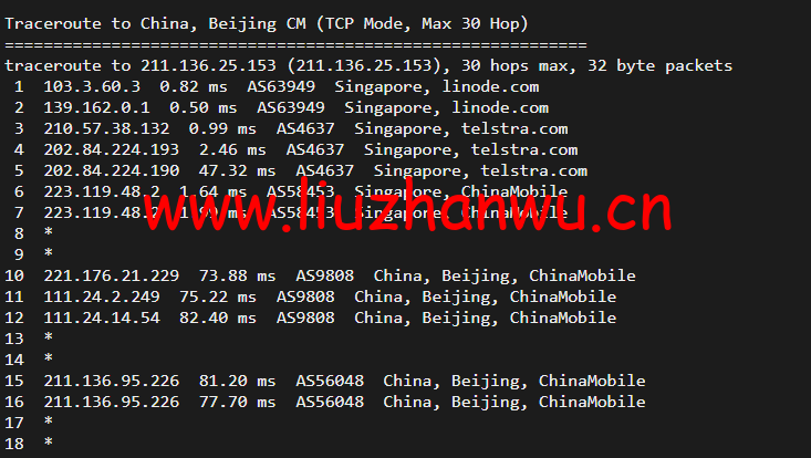 Linode:新加坡机房简单测评,附最新优惠码 - 新用户注册赠送$100美金免费账户余额 70 1651565168 北京移动