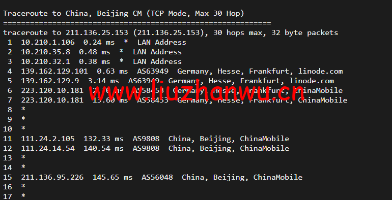 Linode:德国法兰克福机房简单测评,附最新优惠码 - 新用户注册赠送$100美金免费账户余额 70 1651647893 北京移动