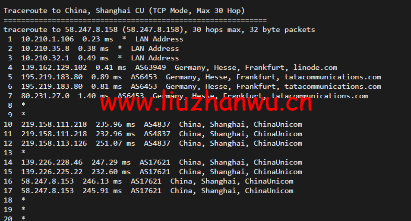 Linode:德国法兰克福机房简单测评,附最新优惠码 - 新用户注册赠送$100美金免费账户余额 68 1651647936 上海联通
