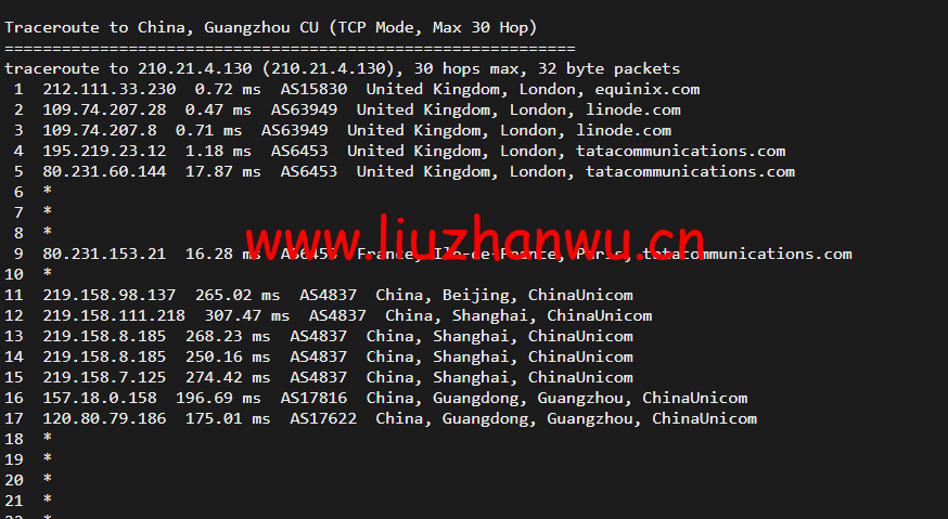 Linode:英国伦敦机房简单测评,附最新优惠码 - 新用户注册赠送$100美金免费账户余额 69 1651648686 广州联通