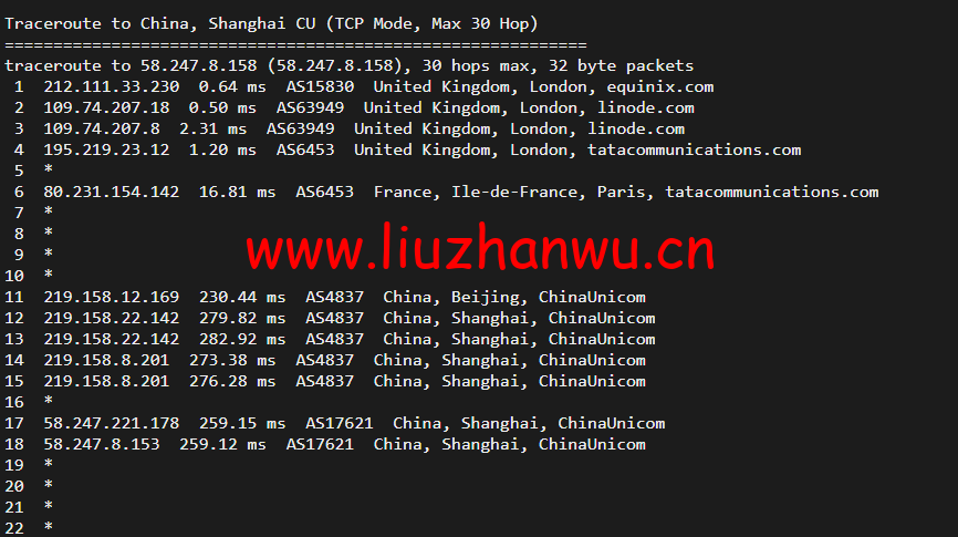 Linode:英国伦敦机房简单测评,附最新优惠码 - 新用户注册赠送$100美金免费账户余额 68 1651648712 上海联通