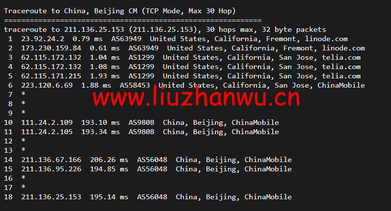 Linode:美国弗里蒙特机房简单测评,附最新优惠码 - 新用户注册赠送$100美金免费账户余额 70 1651666728 北京移动