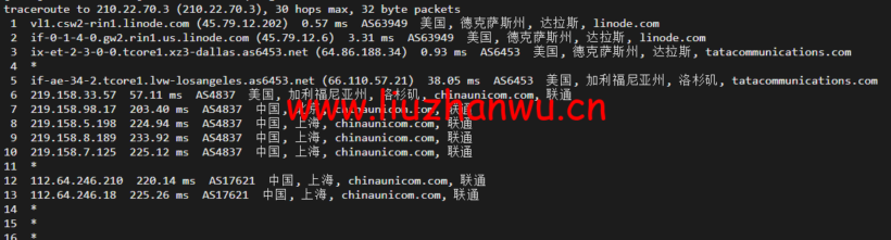 Linode:美国达拉斯机房简单测评,附最新优惠码 - 新用户注册赠送$100美金免费账户余额 68 1651707863 上海联通