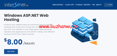 InterServer:美国ASP空间, Windows ASP.NET网站托管,$8.00/月-吾爱主机测评
