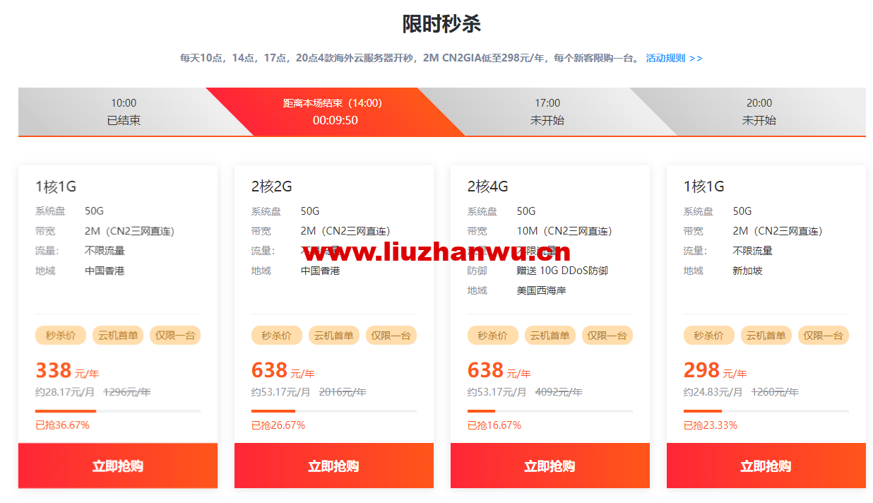华纳云:新加坡云服务器双向CN2精品带宽,不限流量,延迟低至50ms,快速稳定! 6 1658994710 QQ截图20220728155020
