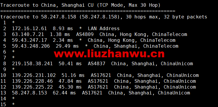 CMIVPS:香港VPS,1核/1G内存/10GB SSD/500G流量/50Mbps带宽,月付$7.5,简单测评 71 1660312921 上海联通
