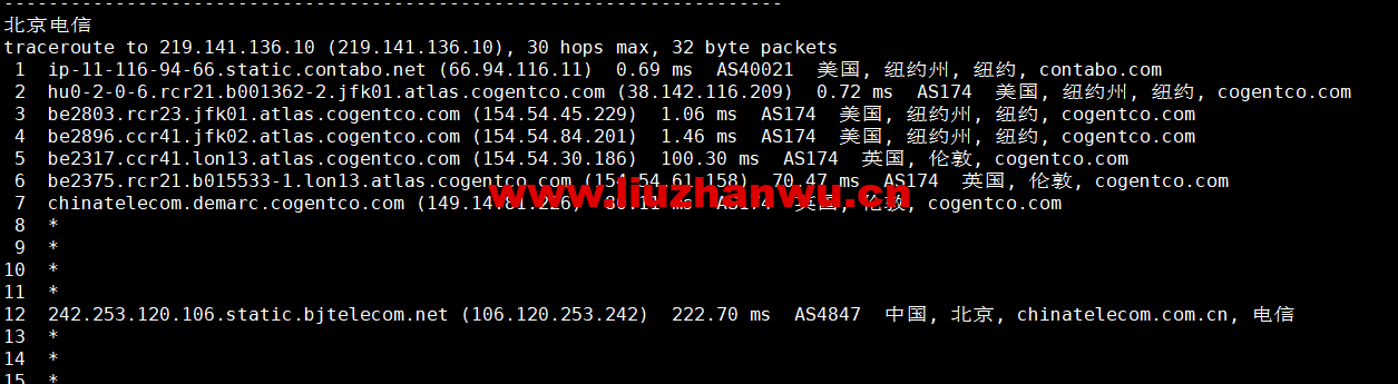 Contabo:美国vps,东部“纽约”机房,原生ip,4核/8G/200G SSD或50 GB NVMe/200Mbps带宽起,月付€6.99,解锁tiktok等流媒体,简单测评 117 1663504148 北京电信