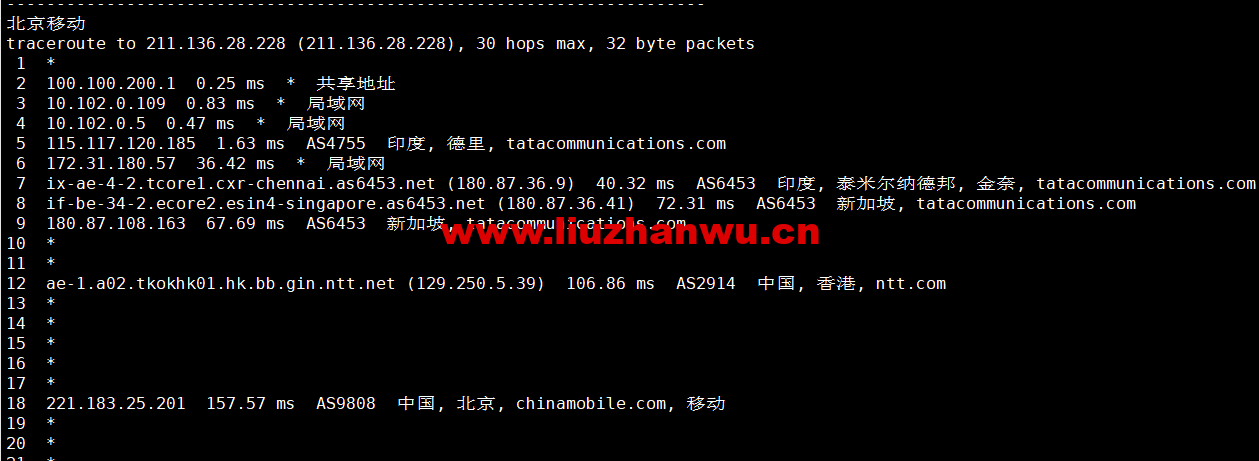 Vultr:印度新德里机房云服务器测评2022:下载速度、速度延迟、路由丢包、性能测评、流媒体解锁等 73 1663900187 北京移动