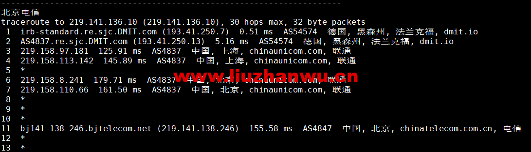DMIT:圣何塞VPS,as4837线路,$6.9/月起,解锁美区tiktok,简单测评,告诉你机器配置,线路怎么样 61 1664155200 北京电信