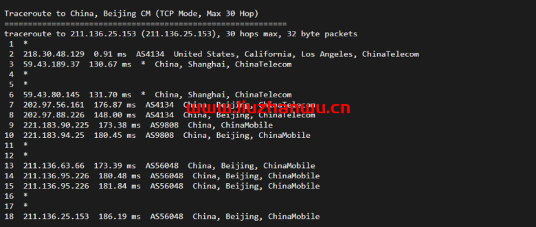 搬瓦工:美西DC9 CN2 GIA VPS测评,通过数据告诉你DC9到底如何 64 北京移动