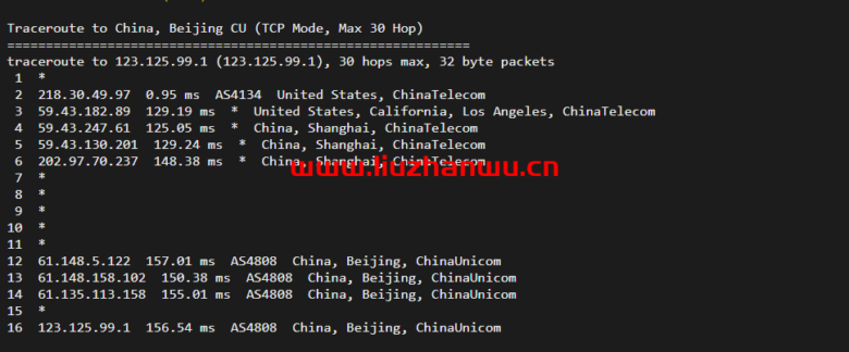 搬瓦工:美西DC9 CN2 GIA VPS测评,通过数据告诉你DC9到底如何 61 北京联通