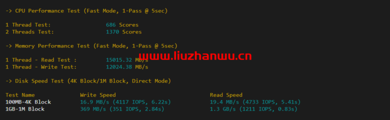 搬瓦工:美西DC9 CN2 GIA VPS测评,通过数据告诉你DC9到底如何 47 硬件性能