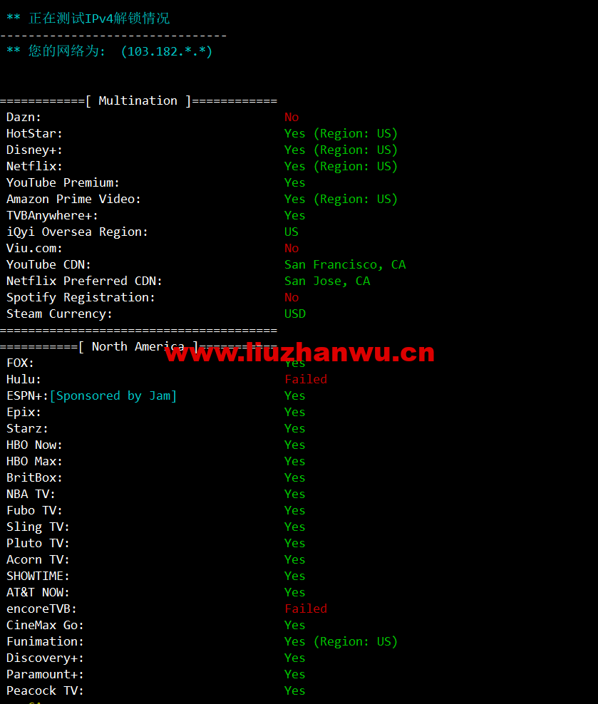 VmShell:圣何塞10Gbps全媒体服务器,29.99USD/年付(真实支持美区HULU),支持新购三日内无条件退款,简单测评 47 1654048684 流媒体解锁