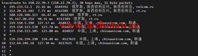justhost.ru:新西伯利亚“TTK”机房VPS,简单测评 65 上海联通