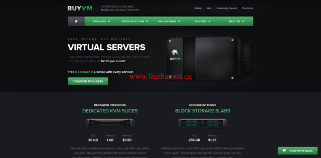 BuyVM:AMD Ryzen高性能VPS月付3.5美元,1Gbps无限流量,多机房可选-吾爱主机测评