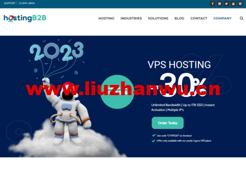 Hosting B2B:塞浦路斯/马耳他vps,1核/512MB内存/32GB SSD/1TB流量/1Gbps带宽,€11.25/月-吾爱主机测评