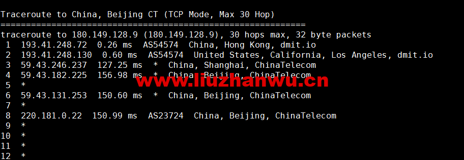 DMIT:美国CN2 GIA VPS,Premium系列,月付$14.9,季付$28.88起,原生IP,解锁tiktok、Netflix、Disney+等流媒体,简单测评 64 1656167566 北京电信