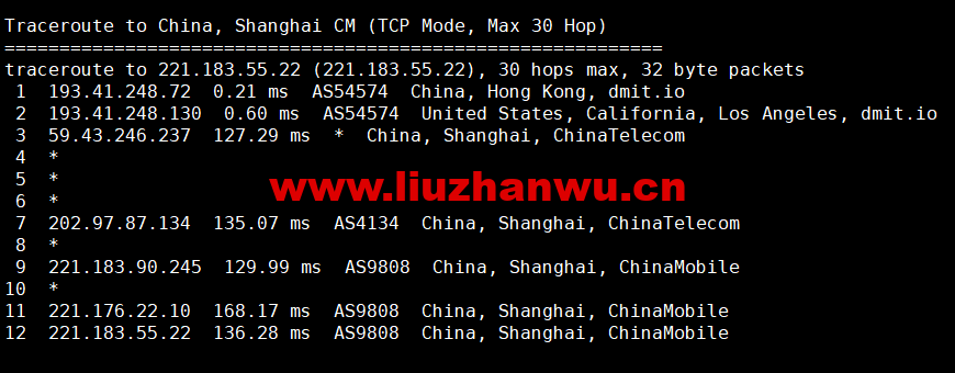 DMIT:美国CN2 GIA VPS,Premium系列,月付$14.9,季付$28.88起,原生IP,解锁tiktok、Netflix、Disney+等流媒体,简单测评 71 1656167677 上海移动
