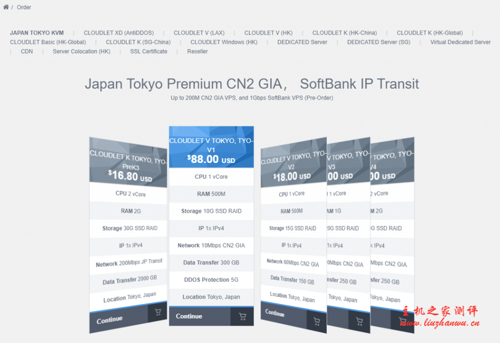 GigsGigsCloud日本cn2 gia vps仅$7.3起,日本高质量网络,最高200M带宽,电信GIA,联通移动直连 10 2431