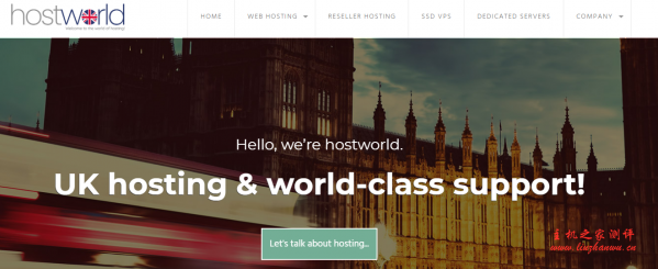 hostworld:£3.69/月/1GB内存/20GB NVMe空间/不限流量/1Gbps端口/DDOS/免费备份/KVM/芝加哥/英国 5 hostworld