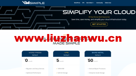 VM Simple:5折优惠,1核/1GB内存/10GB SSD硬盘/不限流量/1Gbps带宽,$2.5/月起,可选多IP-吾爱主机测评