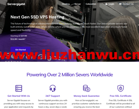 Server Gigabit:马来西亚vps,100Mbps带宽不限流量,$9.59/月起,支持windows-吾爱主机测评