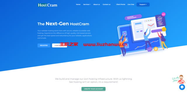 hostcram:美国达拉斯VPS,Ryzen9 5950X高性能VPS,1G内存/1核/10g NVMe/1T流量,$15/年-$25/2年-吾爱主机测评