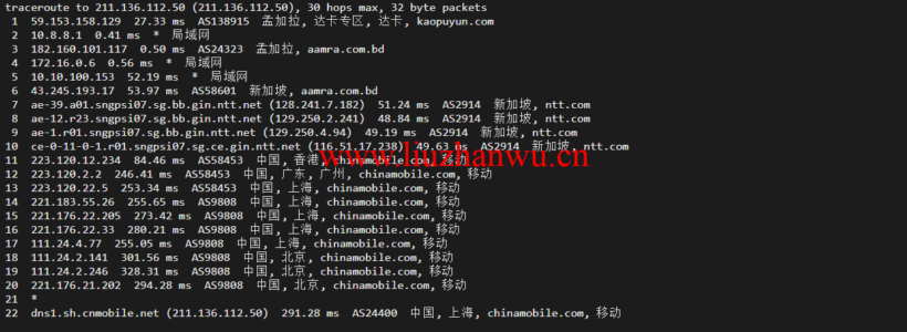lightnode:孟加拉国VPS,1核/2G内存/50G硬盘/1000GB流量,月付$7.71,解锁流媒体/小时计费,简单测评 114 1647175679 上海移动