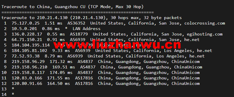 RackNerd:圣何塞VPS,1核/1G内存/12G硬盘/1TB流量/1Gbps带宽,年付$11.88起,简单测评 112 1649231482 广州联通