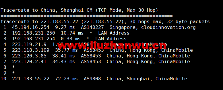 华纳云:新加坡高防服务器,E5-2660/16G内存/500G SSD/不限流量/10Mbps带宽,¥1600/月,附简单测评 74 1655428662 上海移动