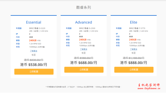 Dataplugs多线通:香港100Mbps带宽不限流量服务器立减300,月付538港币起 6 dataplugs