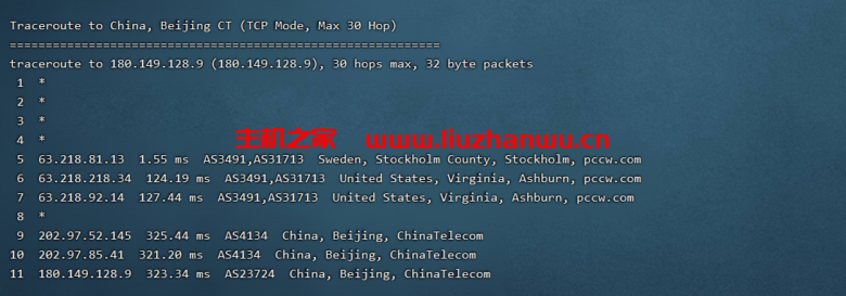 Vultr测评:欧洲斯德哥尔摩机房怎么样?下载速度、速度延迟、路由丢包、性能测评、流媒体解锁 52 北京电信