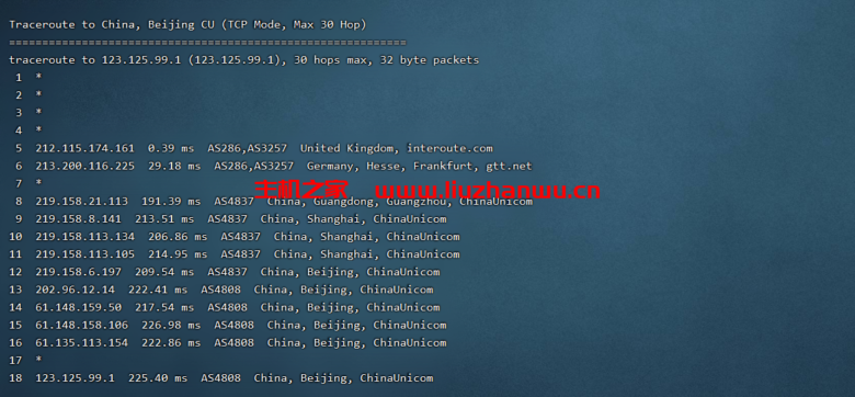 Vultr测评:欧洲斯德哥尔摩机房怎么样?下载速度、速度延迟、路由丢包、性能测评、流媒体解锁 55 北京联通