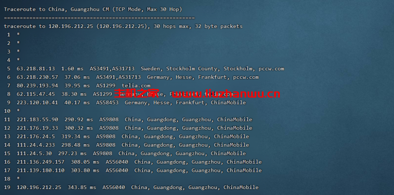 Vultr测评:欧洲斯德哥尔摩机房怎么样?下载速度、速度延迟、路由丢包、性能测评、流媒体解锁 59 广州移动