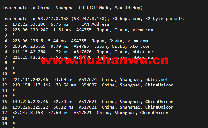 搬瓦工:日本大阪软银机房 Japan Equinix Osaka Softbank OS1 IDC(JPOS_1),简单测评 65 1649338523 上海联通