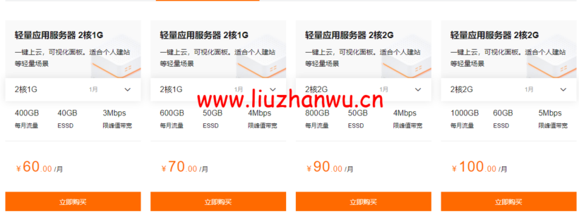 阿里云:轻量应用服务器,国内2核1G低至60元/月,香港及海外低至24元/月,轻量负载均衡低至60元/月 10 1652969716 zjcp20220519221259