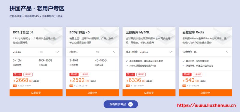 阿里云服务器2020年双11拼团活动_全年底价低至0.7折,100%性能254元/3年起 15 QQ截图20201026112008