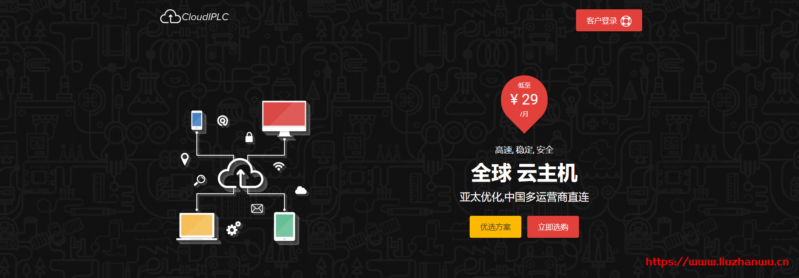 CloudIPLC：沪日IPLC VPS特价，1H/512M/5G/，200GB月流量，899/半年-吾爱主机测评