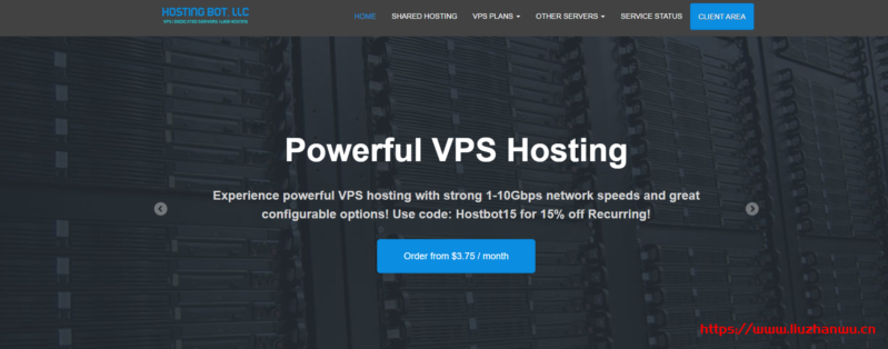 Hositng Bot:$20/年/2核/512MB内存/20GB SSD空间/500GB流量/1Gbps端口/KVM/洛杉矶QN 3 hostingbot