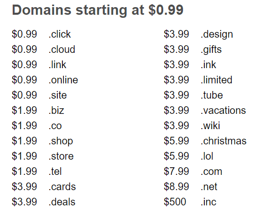 #黑五#Name:SSL、Email、虚拟主机全部5折,.cloud域名年付$0.99,co域名年付$1.99 10 20201126 5fc03c0505f93