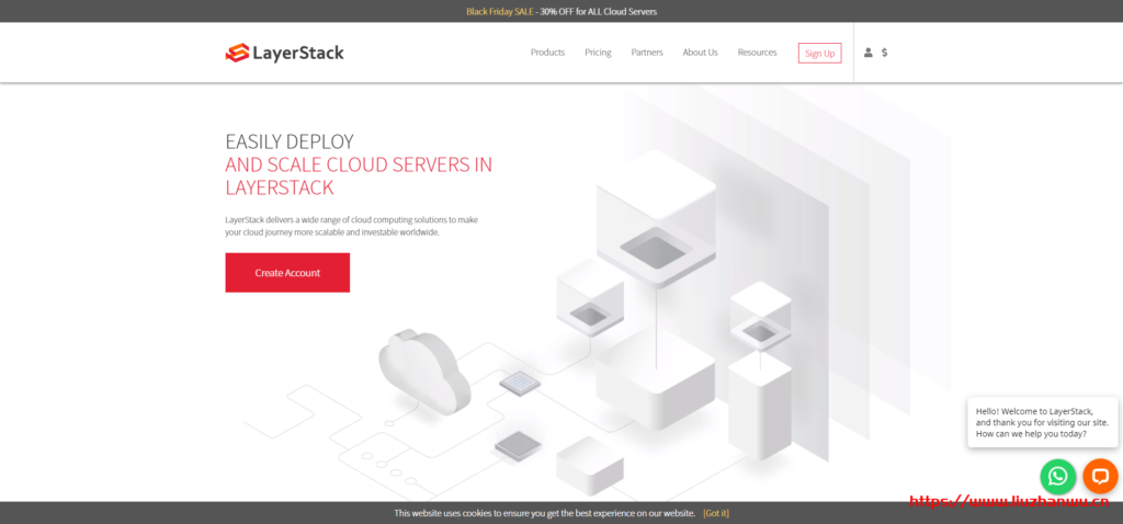 【黑五】LayerStack:VPS 7折优惠,可选香港(有CN2)、日本、新加坡、洛杉矶等-吾爱主机测评
