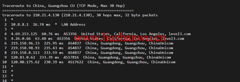 lightnode:美国华盛顿VVPS,1核/2G内存/50G硬盘/1000GB流量,月付$7.71,解锁流媒体/小时计费,简单测评 112 广州联通