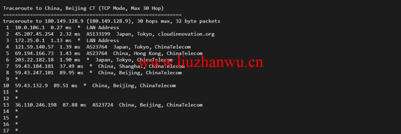 衡天云:虎年开门红,爆品超值购,日本云服务器,简单测评 61 1647331876 北京电信
